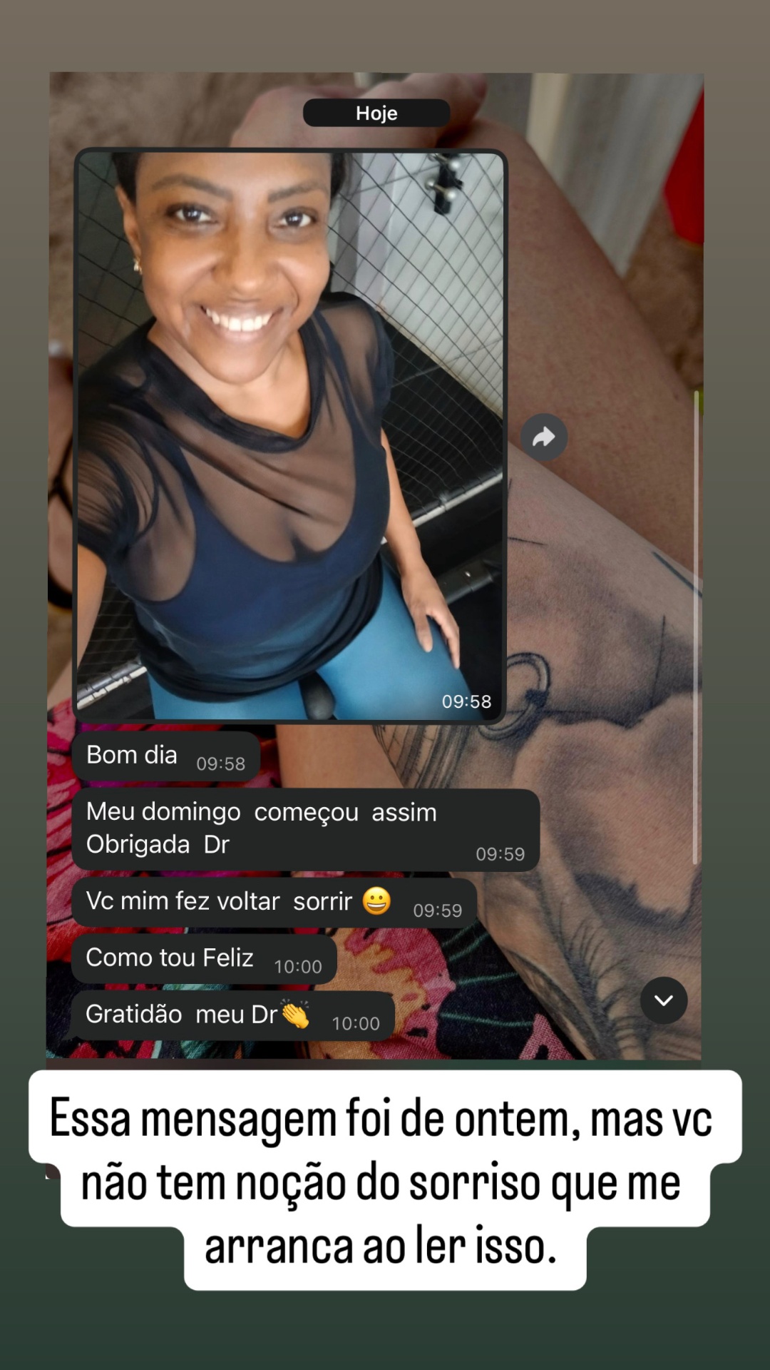 Depoimento Paciente
