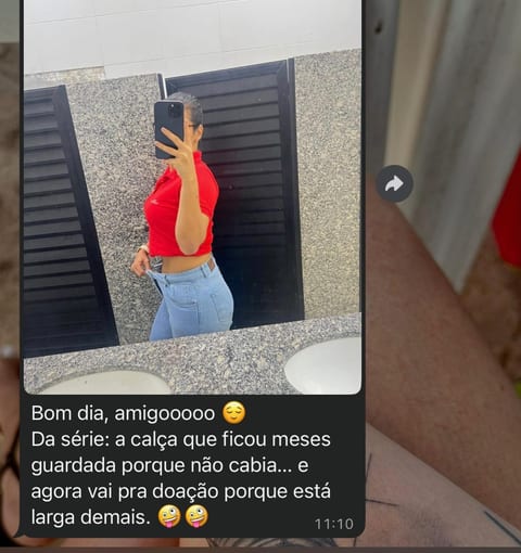 Captura de mensagem de agradecimento enviada por paciente ao Dr. Saulo Silva pelo WhatsApp